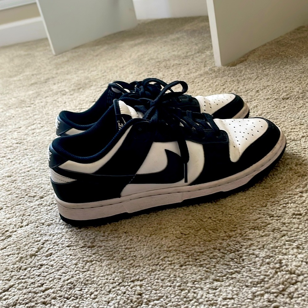 Slightly worn Nike dunks